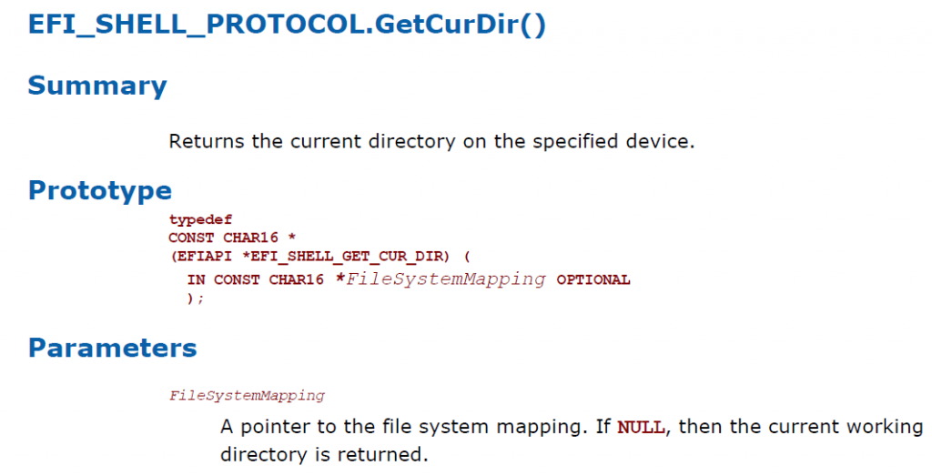 getcurdir