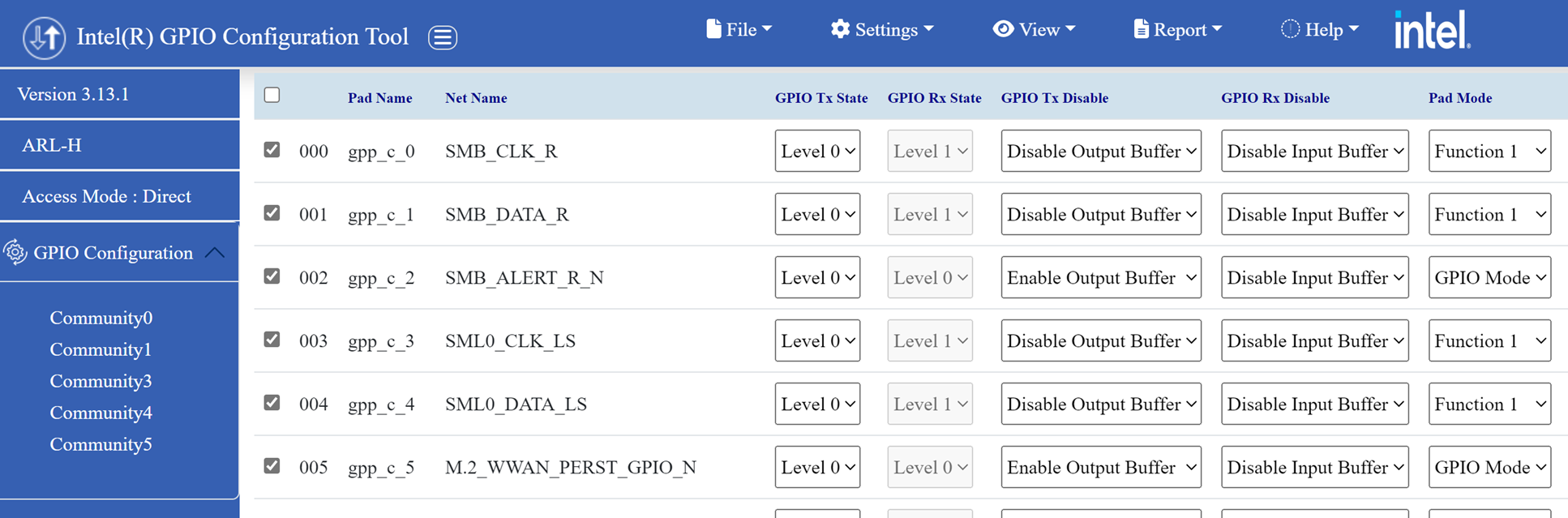 Intel GPIO Configuration tool 使用方法 – WWW.LAB-Z.COM